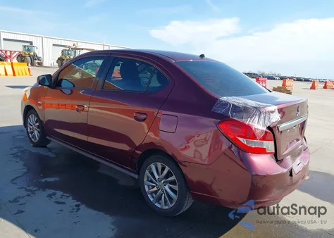 2020 Mitsubishi Mirage G4 Le из США, поврежденный, VIN ML32F4FJ5LHF05784